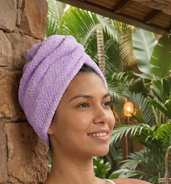 SoftTouch Microfiber Hair Towel