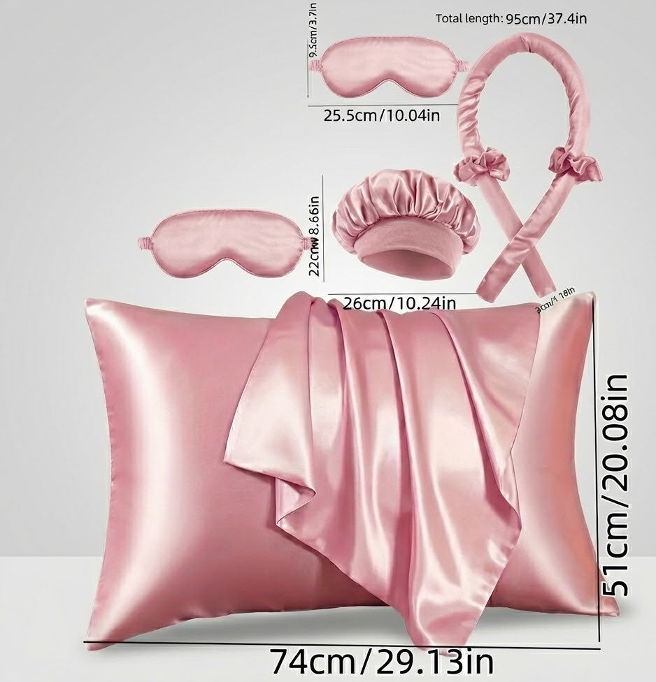 3/6-Piece Luxurious Overnight Hair Styling Ensemble